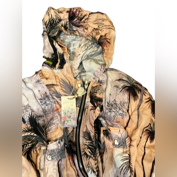 Johnny Was cotton women hoodie Jacket. NWT , size Large - Picture 4 of 16